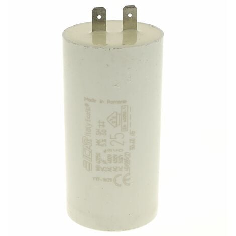 Condensateur 25µf 450v 6.661-129.0 pour Nettoyeur haute pression Karcher