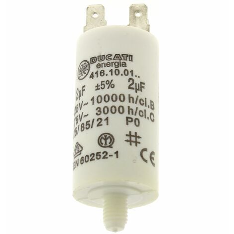 Condensateur 2µf 400v pour Seche-linge Miele