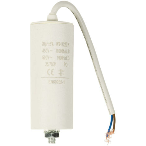 Condensateur 450v cable 200uf 450 v cable