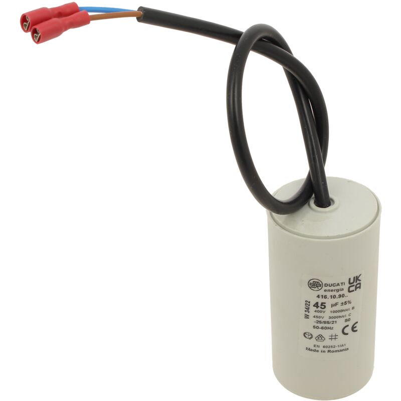 Condensateur 45µf/ 3.404.0016 Nettoyeur haute pression Lavor Condensateurs - vue 2