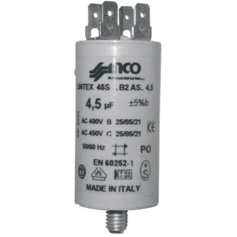 Condensateur 4.5uf 284975 Pour LAVE LINGE