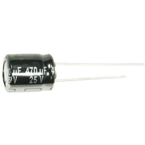 Condensateur 470µf 25v 105° 10x12mm - televiseur divers