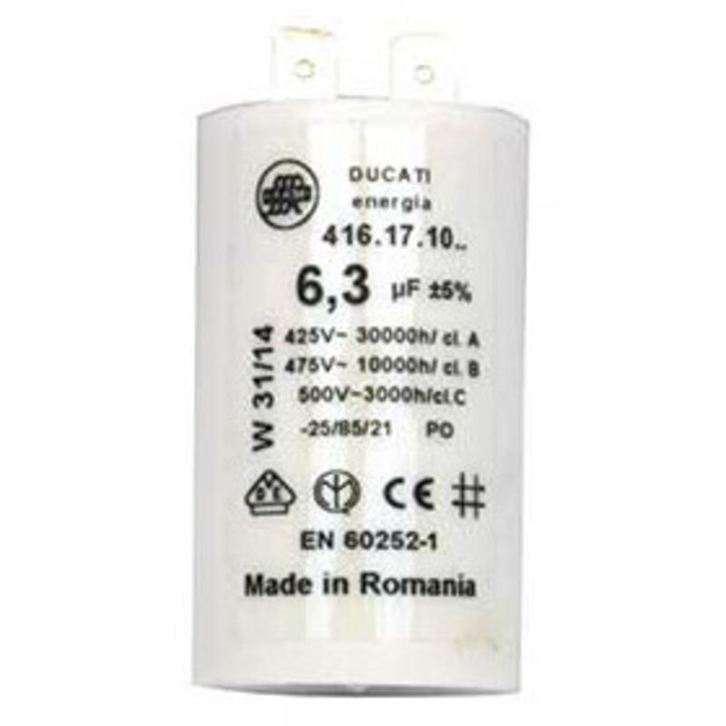 Roblin - Condensateur 6.3 aef 450v pour hotte 133.0071.067