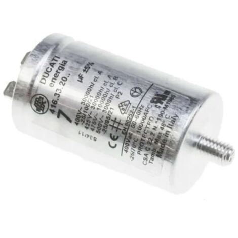 ARISTON GROUP Condensateur 7 Uf - Sèche linge - Indesit