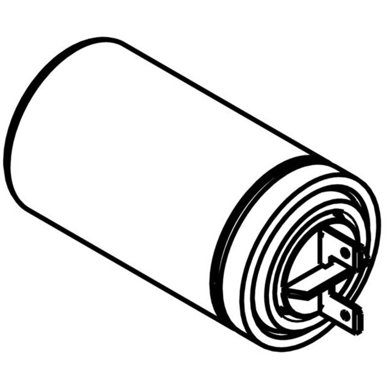 Condensateur 7mf pour seche-linge Electrolux 858125641701