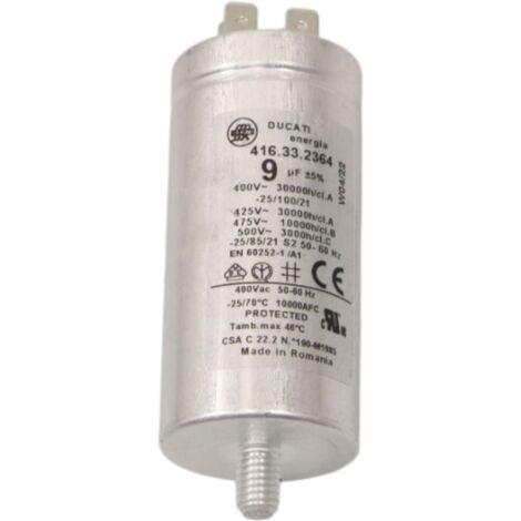 Condensateur 9 mf seche-linge d'origine