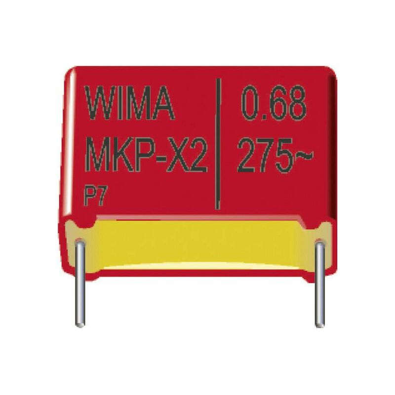 Wima MKX2AW41005I00KSSD-1 MKP-X2-Funkentstör-Kondensator radial bedrahtet 1 µF 305 V/AC 10 % 1 St.