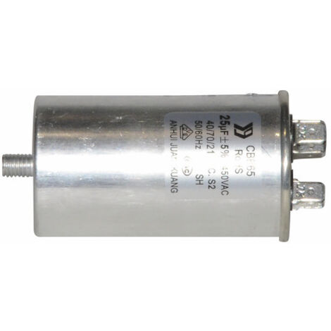 Condensateur compresseur 25uf - CHAFFOTEAUX : 65152732