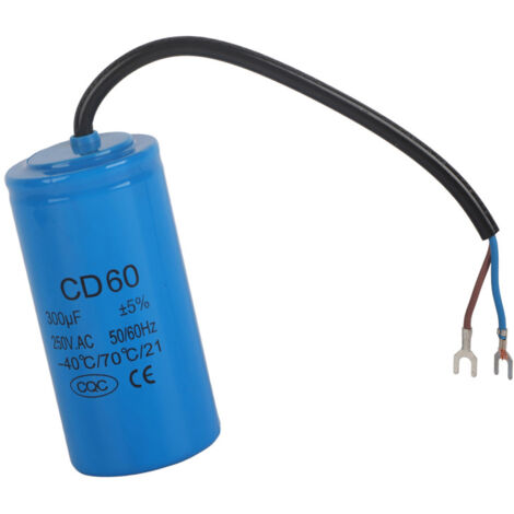Condensateur de commutation CD60 250 V 300 µF, accessoire antidéflagrant pour appareils électroménagers