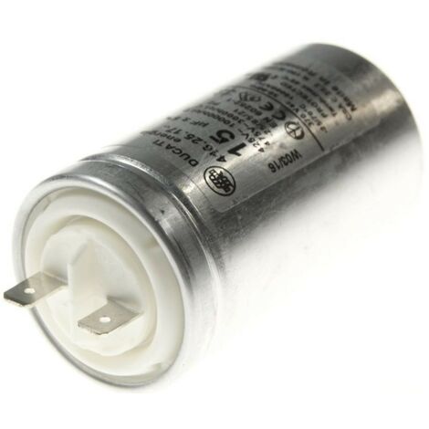 Condensateur de démarrage 15µF pour réfrigérateur – Assure le bon fonctionnement du compresseur – Compatible Whirlpool