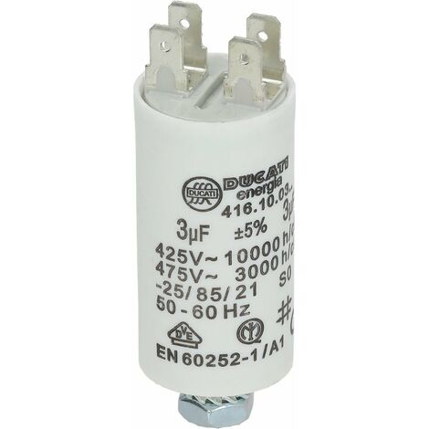CONDENSATEUR DE DEMARRAGE 3 MF (DUCATI) POUR REFRIGERATEUR SCHOLTES - C00058962