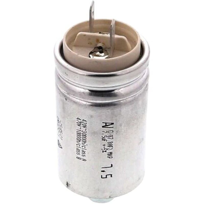 Condensateur De D&eacute;marrage 7.5 Uf Pour Lave Linge Thomson - Q160056