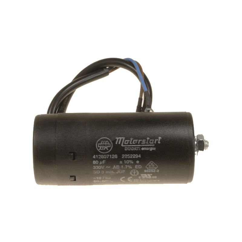 Condensateur de demarrage 80UF 330V pour lave linge Liebherr 6342720