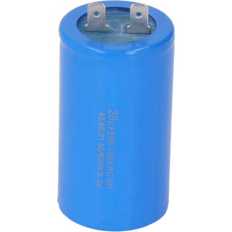 Condensateur de démarrage CBB60 350VAC 28µF pour groupe électrogène, pompe à air, compresseur