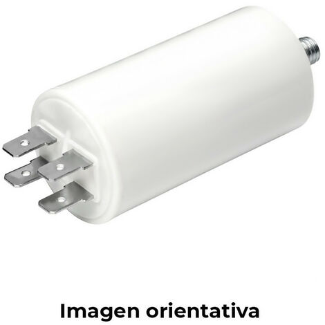 PATIKIL Condensateur De Fonctionnement CBB60 60uF, AC 450 V 2 Fils 50/60 Hz, Fond Cylindrique Avec Vis 111 X 51 Mm Pour Machine à Laver, Pompe à Eau, Moteur étoile
