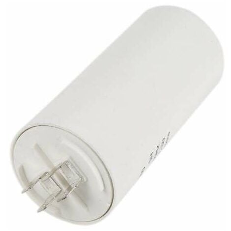 Condensateur de démarrage universel 10µF 450V Ø36mm longueur 62mm fixation M8 2 cosses Permanent Moteur Appareils Electriques Ménagers Pompe Volet roulant Connecteur