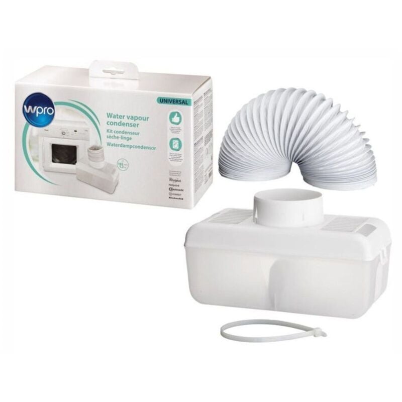 Wpro - Condensateur de vapeur d'eau pour sèche-linge 100mm d'origine 484000008815 / UCD003