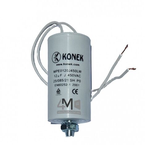 Condensateur Démarrage Moteur 12 µF / 450 V