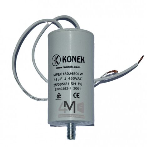 Condensateur Démarrage Moteur 18 µF / 450 V