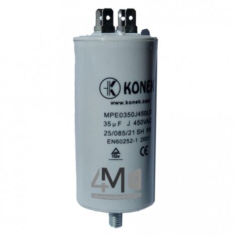 Condensateur Démarrage Moteur 35 µF / 450 V