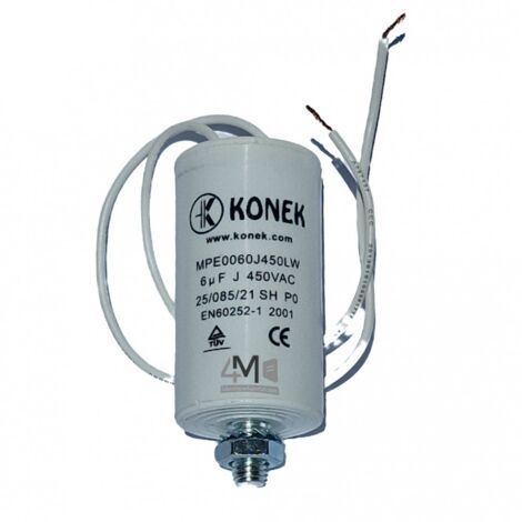 Condensateur Démarrage Moteur 6 µF / 450 V