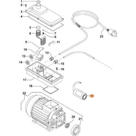 CONDENSATEUR D'ORIGINE EMAK CH04340010