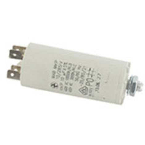 Condensateur Électrique Universel 10 Uf - Fixation M8, Ø: 35mm, H: 102mm