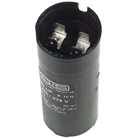 Condensateur électrolytique 125µF - 160µF - Tension 275V - 330V - Performance fiable pour circuits électroniques