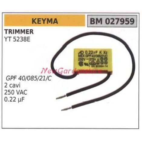 Condensateur KEYMA débroussailleuse YT 5238E 027959
