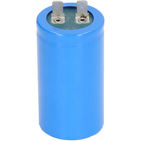 Condensateur moteur 25µF 450V AC 2 broches, antidéflagrant, pour pompe à eau, lave-linge, fonctionnement sécurisé