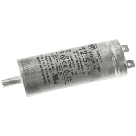 Condensateur Permanent 12.5 Mf 475 V 416251329 Pour LAVE LINGE