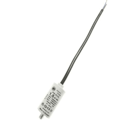 Condensateur Permanent 1.5 Mf 450v 416177314 Pour LAVE LINGE