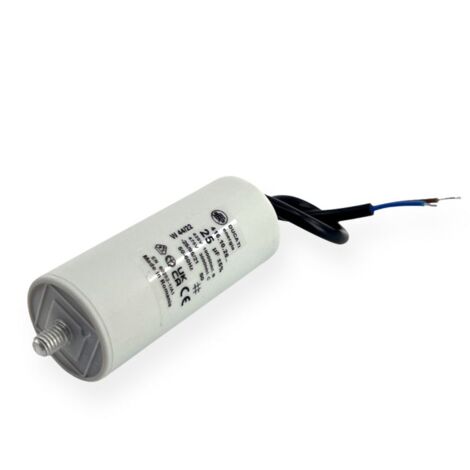 Condensateur permanent 25µF à câble - Ø40x92mm - DUCATI
