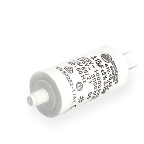 Condensateur permanent 3,15µF à cosses - Ø28x55mm - DUCATI