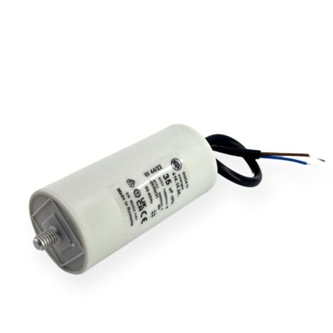 Condensateur permanent 35µF à câble - Ø45x92mm - DUCATI