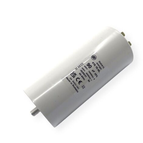 Condensateur permanent 90µF à cosses - Ø55x120mm - DUCATI