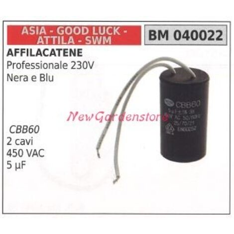 Condensateur pour aiguiseur de chaîne professionnel ASIA 230V 040022