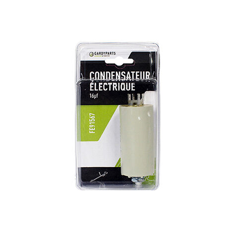 Condensateur Universel 16uf. (sous Coque).