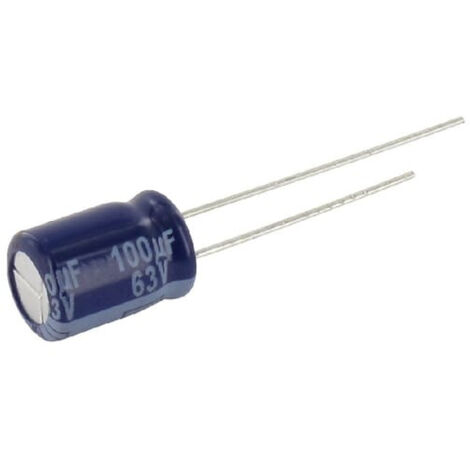 Condensateur UNIVERSEL CE100UF63VR