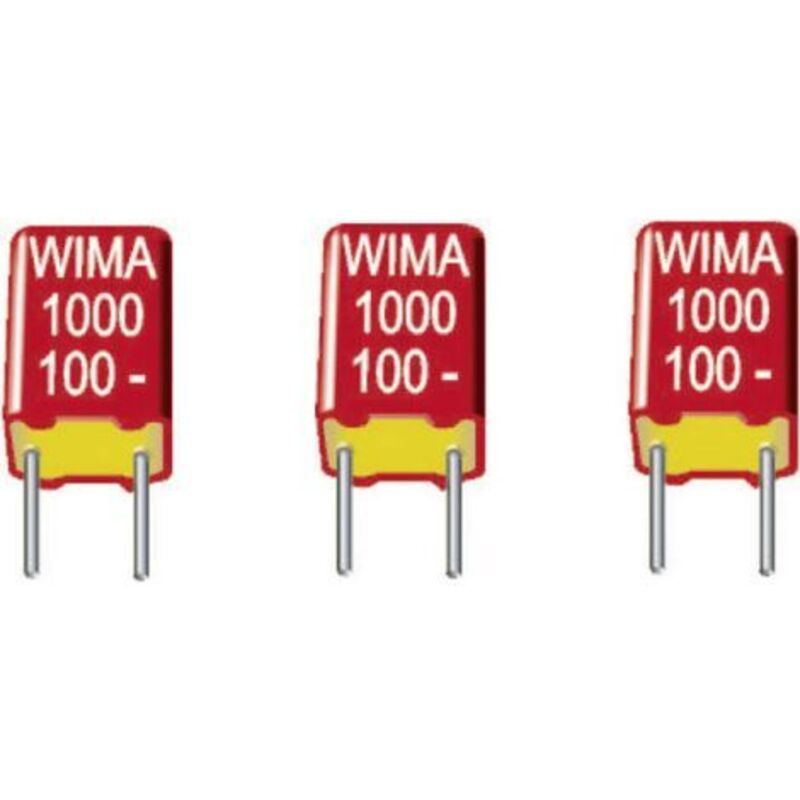 Wima FKS 3 4700pF 5% 250V RM7,5 1 St. FKS-Folienkondensator radial bedrahtet 4700 pF 250 V/DC 5 % 7.5 mm (L x B x H) 10