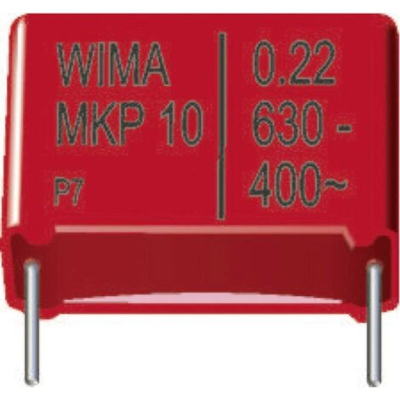 Wima MKP1G024704B00KSSD 1 St. MKP-Folienkondensator radial bedrahtet 0.047 µF 400 V/DC 10 % 15 mm (L x B x H) 18 x 5 x