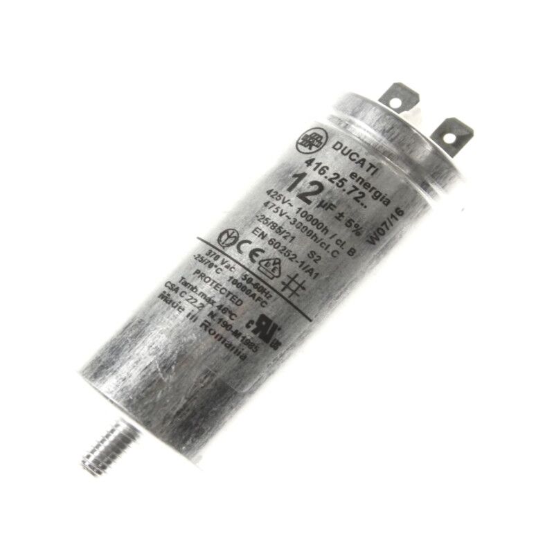 Condensatore 12µf 400v per asciugatrice Electrolux