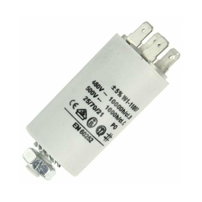 Condensatore 30 mf 450 v per motore universale