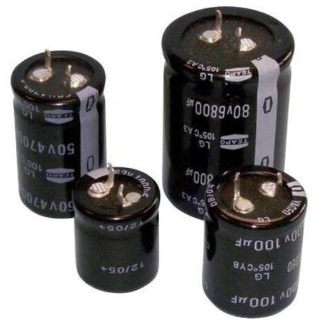Condensatore elettrolitico Teapo SLG108M200S1A5S40K 10 mm 1000 µF 200 V 20 % (Ø x A) 30 mm x 40 mm 1 pz. Snap-In