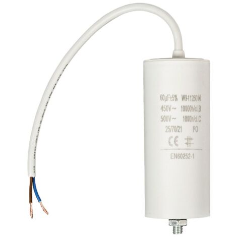 Condensatore Fixapart W9-11260N 60,0 uf / 450 V + cavo