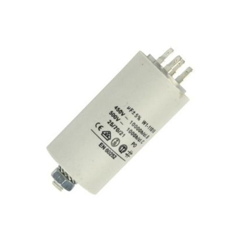 Condensatore lavatrice motore acqua e climatizzatore spunto da 50 mf