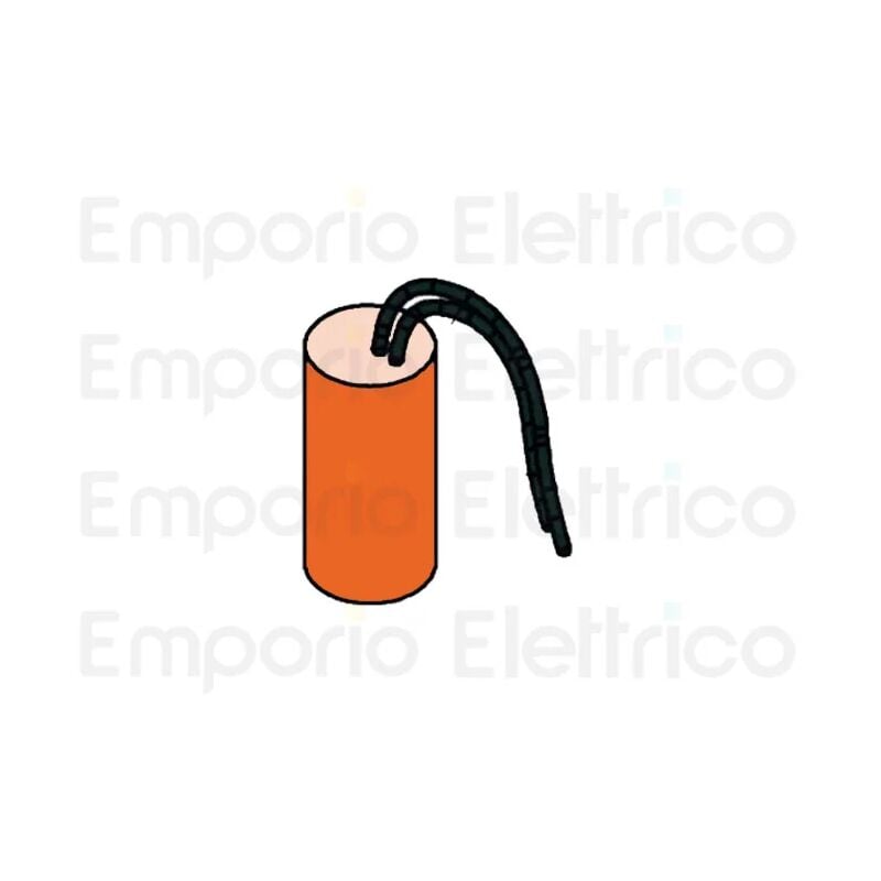Pièce détachée condensateur pp8mf-400v ul recog.câbles connecteur 7601355 - Faac