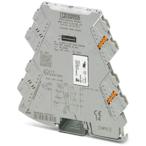 Conditionneur de signal Phoenix Contact MINI MCR-2-UI-REL-PT, ATEX ( Prix pour 1 )