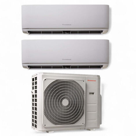 Condizionatore climatizzatore 2 split + motore 18.000 BTU A++ con tecnologia inverter Thor garanzia 24 mesi