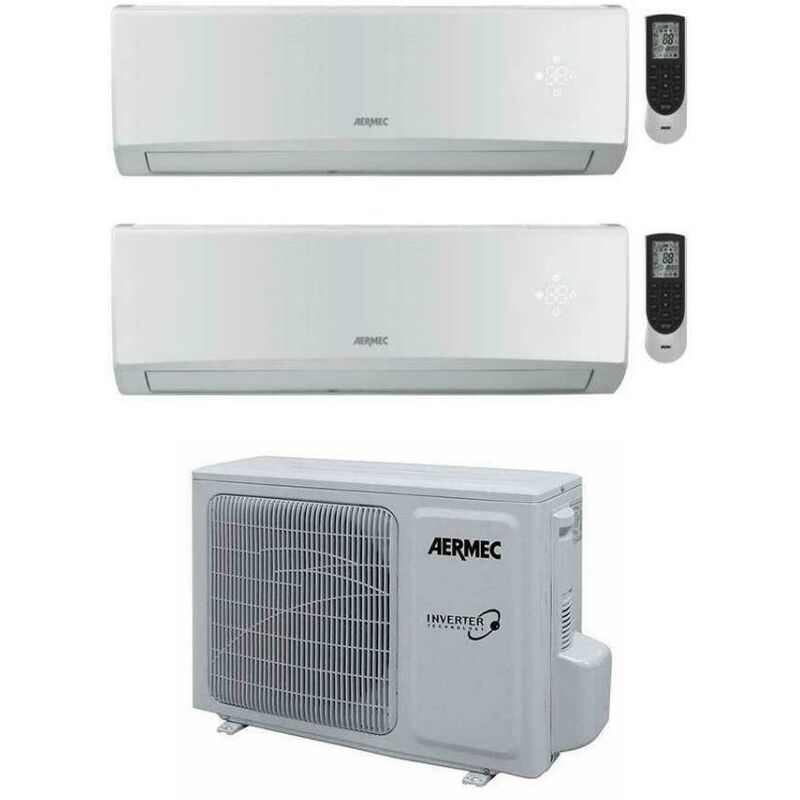 Aermec SPG Climatizzatore a parete monosplit inverter | unità esterna 2.5 kW unità interna 9000 BTU SPG250+SPG250W | Prezzi e offerte su